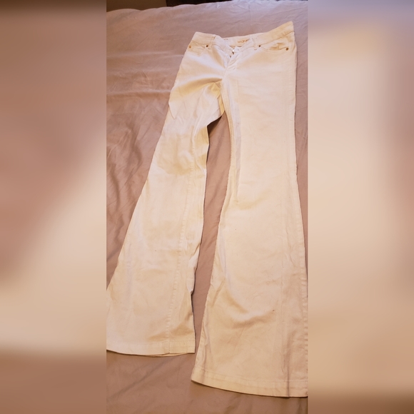 Michael Kors flare white denim size 2 - Picture 1 of 4